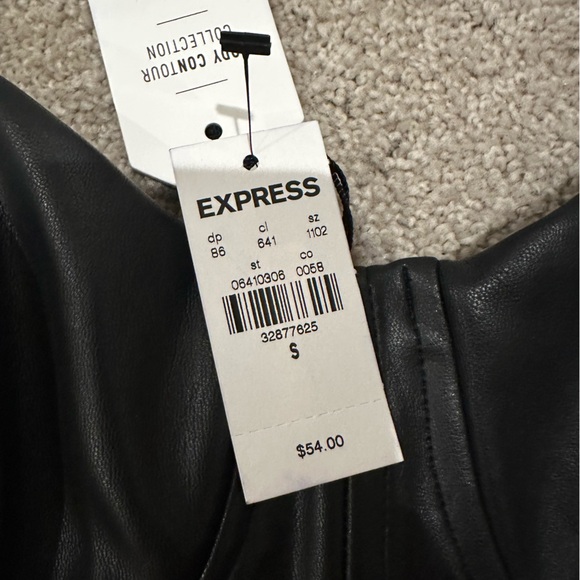 Leather Corset Top - Picture 2 of 3